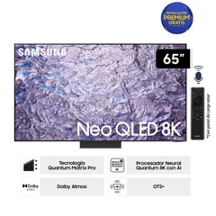 SAMSUNG - Televisor Smart Tv 65 Neo Qled 8k Mini Led QN65QN800CGXPE