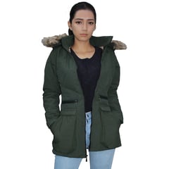 GENERICO - Casaca Parka Abrigo de Invierno para Mujer