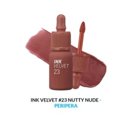 PERIPERA - TINTA DE LABIOS INK VELVET N° 23 NUTTY NUDE -