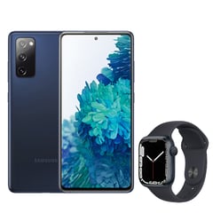 SAMSUNG - Galaxy S20 Fe SM-G781U1DS 128GB + S8 Smartwatch - Azul Reacondicionado