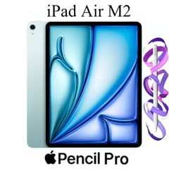 APPLE - IPAD AIR 11 2024 6TA GEN 128GB WIFI - BLUE + PENCIL PRO (ORIGINAL)