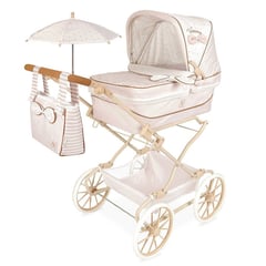 DECUEVAS TOYS - Coche de Muñecas Reborn Verona Plegable con Sombrilla