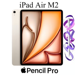 APPLE - IPAD AIR 11 2024 6TA GEN 256GB WIFI - STARLIGHT + PENCIL PRO (ORIGINAL)