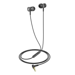 HAVIT - Auriculares de cable TPE de calidad E303P con micrófono - Negro