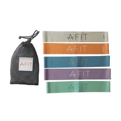 AFIT - Pack de 5 bandas de resistencia Summer Edition