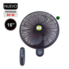 BOSKKO - Ventilador De Pared Bossko BK-8210PD con control remoto