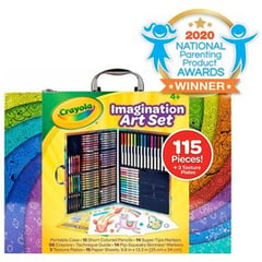 CRAYOLA DOUGH - Set de Arte Crayola Inspiration Art Case Colores 115 piezas