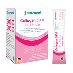 NUTRAZUL - Collagen 3000 Plus Sticks - Caja x 20 sobres