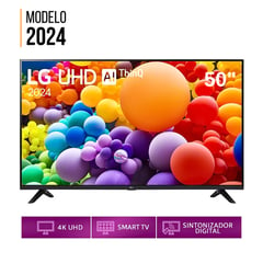 LG - Televisor  50 pulg. Smart TV LED 4K UHD ThinQ AI 50UT7300 Modelo 2024