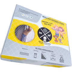 GENERICO - Malla De Seguridad Para Perro Kit 150x200cm