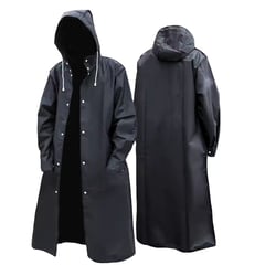 GENERICO - Poncho Impermeable Negro