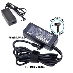 GENERICO - Cargador Para Laptop Compatible Con Laptop Hp 19.5V 3.33 A