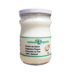 NATURE ORGANIC - Aceite de Coco Virgen Frasco Litro