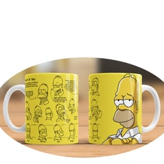 GENERICO - Tazas personalizadas - DNuñez - Homero Simpson - Los Simpsons