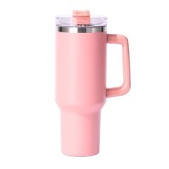 GENERICO - Vaso Térmico Portátil de 1200ml Rosa