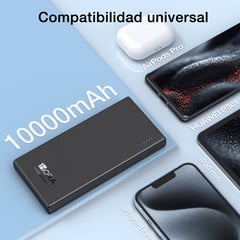 GENERICO - Power Bank Batería Portátil 10000mah