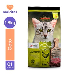 CAT FOOD LEONARDO - LEONARDO GATO ADULTO POULTRY GRAIN FREE 1KG