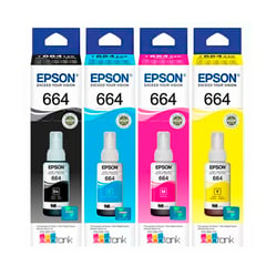 EPSON - KIT DE 4 TINTAS 664