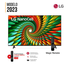 LG - Televisor 55 Nanocell 4k Thinq Ai 55nano77sra 2023