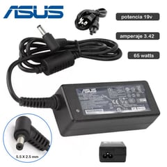 ASUS - CARGADOR LAPTOP PUNTA GRUESA 19V 3.42A PIN 5.5*2.5MM GENERICO