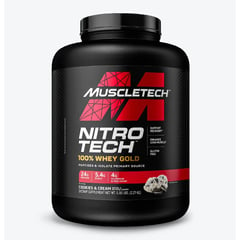 MUSCLETECH - NITROTECH 100% WHEY GOLD COOKIES AND CREAM 5lb