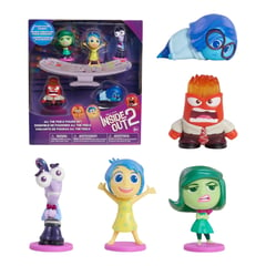 JUST PLAY - Intensamente 2- Pack de figuras de 5 figuras 6cm