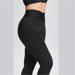 SOLO LEGGINGS - Leggings Termicas Micro Frannel - Negro