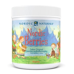 NORDIC - Berries - Gomitas multivitaminadas x 120 unid - Naturals