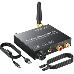 AUDIO SOLUTIONS - Dac Receptor Bluetooth Audio Digital Analogo 192khz Estéreo