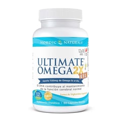 NORDIC - Ultimate Omega 2x Teen x 60 cápsulas sabor fresa - Naturals