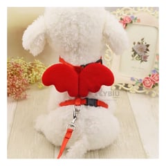 RYBIU IMPORT - Arnes para Perros en Color Rojo Y+Papel de Regalo