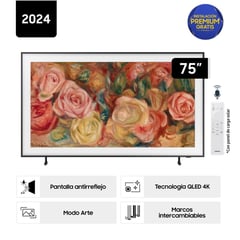 Televisor The Frame 75" Qled 4k Tizen Os Smart - Nuevo 2024