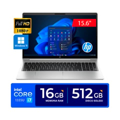 HP - LAPTOP PROBOOK 450 G10 Intel® Core i7-1335U 16GB 512GB SSD 15.6" FHD W11PRO EMPRESARIAL