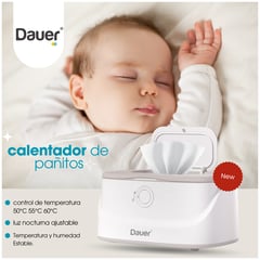 DAUER - Calentador de Pañitos Húmedos con luz LED