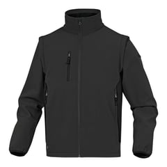 GENERICO - Casaca SoftShell Piel de tiburón - Negro Modelo TK41