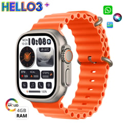 HELLO - 3 + Plus 4GB Reloj Inteligente Smartwatch Premium Bluetooth 5.3