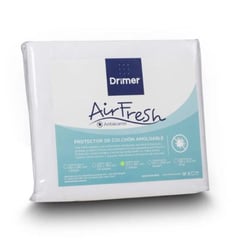 DRIMER - Protector De Colchón Airfresh 1.5 Plazas