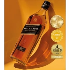 JOHNNIE WALKER - Whisky Black Label Botella 750ml