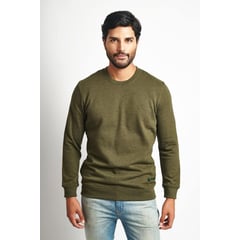 STEALTH - Polera Casual Cuello Redondo Hombre