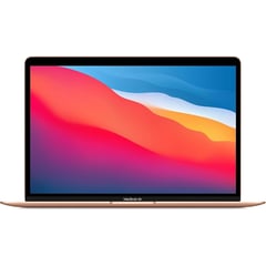 APPLE - MacBook Air 13" con Chip M1 CPU 8 núcleos y GPU 7 núcleos, 8GB RAM, 256 GB SSD Oro