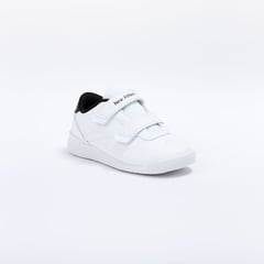 NEW ATHLETIC - Zapatillas Tennis Rubbet Kids Blanco Con Negro