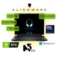 LAPTOP ALIENWARE PFK28 X16 R2 INTEL CORE ULTRA 9 185H / 32GB RAM / 1TB SSD / 16” QHD 240HZ