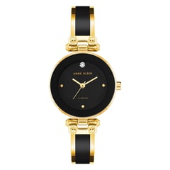 ANNE KLEIN - Reloj pulsera con diamante para mujer