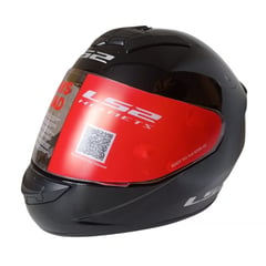 LS2 - Casco Integral FF352 Single Mono - TALLA XXL - NEGRO MATE