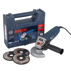 BOSCH - ESMERIL ANGULAR 4 1/2" 850W + 3 DISCOS (GWS 850) -