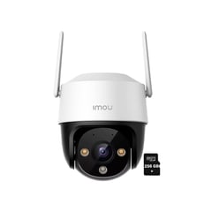 IMOU - Cámara Seguridad IP CRUISER SE+ 3MP 360° Full Color +SD 256GB