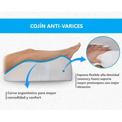 GOLDSUN - ALMOHADA ANTI-VARICES PARA PIERNAS