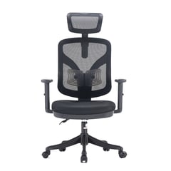 DECORPLAS - Silla De Oficina Ergonómica Ejecutivo New Smart con Base Nylon