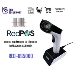 REDPOS - LECTOR RED-DS5000 IMAGER 1D INALAMBRICO BLUETOOTH