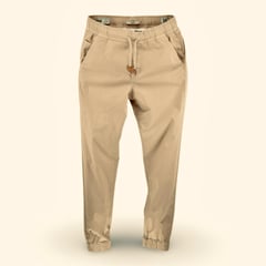 GQ JEANS - Pantalon de Hombre GQ jogger Beige